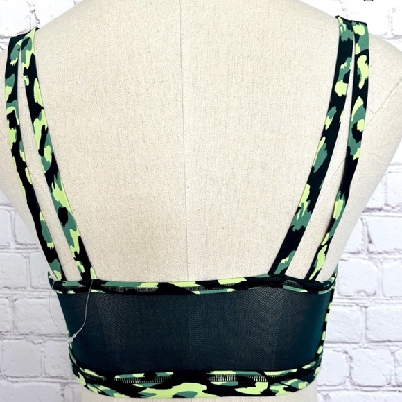 OFFLINE by Aerie Goals Medium Impact Cheetah Print Sports Bra--NEW--XL - Picture 10 of 15